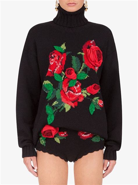 dolce gabbana sweater womens|farfetch Dolce & Gabbana hoodie.